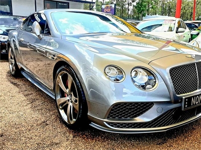 2016 bentley continental 3w gt sports automatic coupe