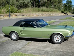 1967 ford mustang automatic coupe