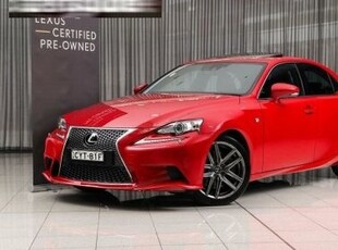 2015 Lexus IS200T F Sport Automatic