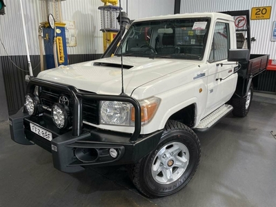 2008 Toyota Landcruiser Cab Chassis Workmate (4x4) VDJ79R