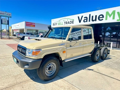 2023 Toyota Landcruiser 70 Series DOUBLE C/CHAS LC79 WORKMATE VDJL79R