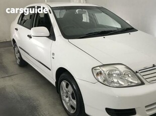 2006 Toyota Corolla Ascent ZZE122R MY06