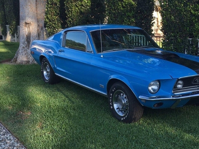 1968 ford mustang s code gt automatic fastback