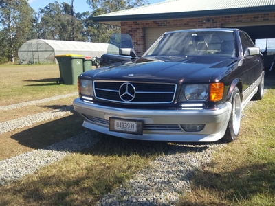 1989 mercedes benz sec 560 coupe