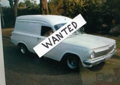 wanted: 1963-64 holden ej-eh panelvan