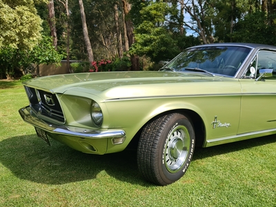 1968 ford mustang c code coupe