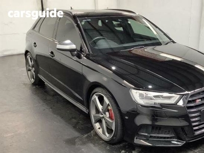 2018 Audi S3 S/Back 2.0 Tfsi Quattro BLK ED 8V MY18