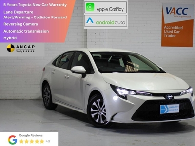 2021 Toyota Corolla Sedan Ascent Sport Hybrid ZWE211R