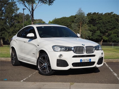 2016 Bmw X4 5D COUPE xDRIVE 35d F26 MY16
