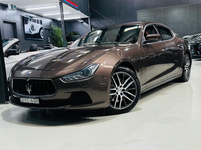 2016 Maserati Ghibli Sedan M157 MY16