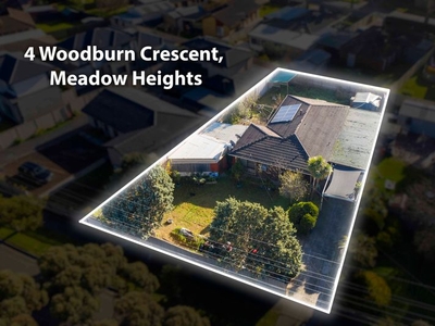 4 Woodburn Crescent, Meadow Heights, VIC 3048