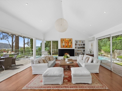 Privacy, style and Pittwater views; the perfect family retreat