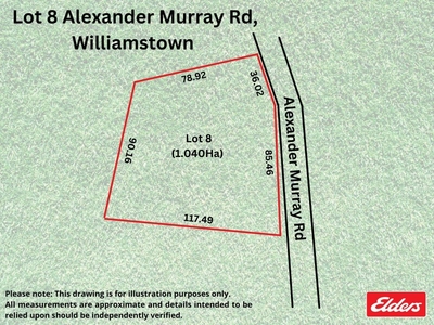 Lot 8 Alexander Murray Road Williamstown SA 5351