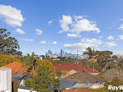 Renovated 2 bedroom unit with LUG and Sydney City views