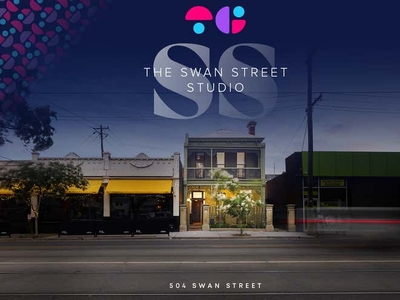 The Swan Street Studio, 504 Swan Street , Richmond, VIC 3121