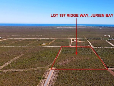 Lot 197 Ridge Way, Jurien Bay, WA 6516