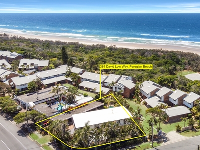 Outstanding opportunity in Peregian Beach: A block of apartments steps to the surf!