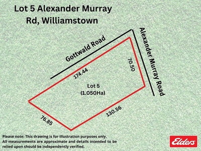Lot 5 Alexander Murray Road, Williamstown, SA 5351