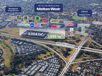 143-147 & 149-169 Barries Road , Melton West, VIC 3337