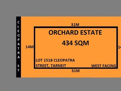 Lot 1518 Cleopatra Street, Tarneit, VIC 3029