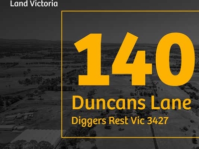 140 Duncans Lane , Diggers Rest, VIC 3427
