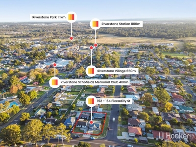 152 - 154 Piccadilly Street, Riverstone, NSW 2765