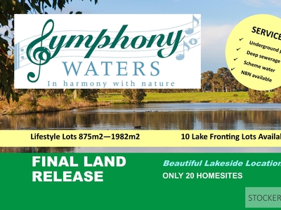New Cowaramup Land Release - Final Stage - Symphony Waters
