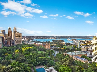 An Outstanding Three Bedroom Home with Spectacular Hyde Park and Sydney Harbour Views.