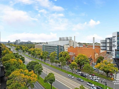 Prime central location of the University and Hospital precincts of North Melbourne with fabulous view