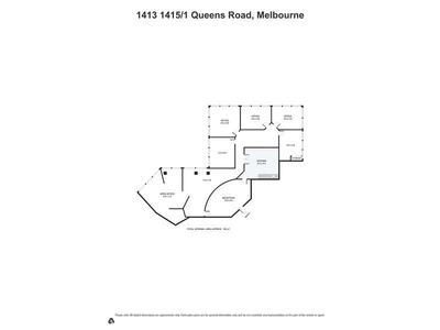 1413-1415, 1 Queens Road , Melbourne, VIC 3004